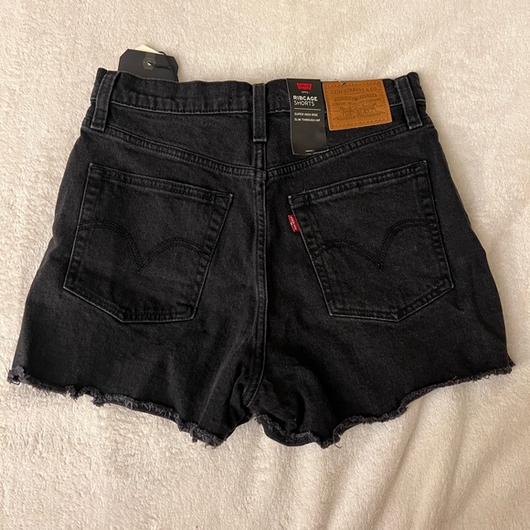 NWT extra high-rise rib-cage shorts 28 - Picture 8 of 8